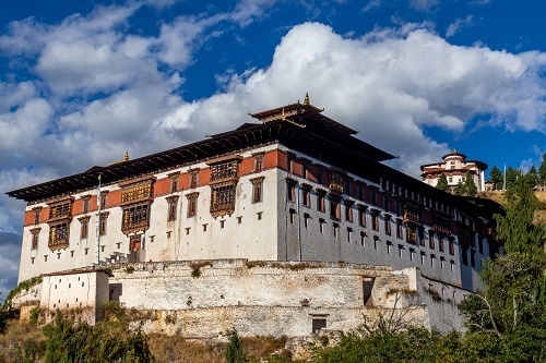 Rinpung Dzong in Paro Bhutan