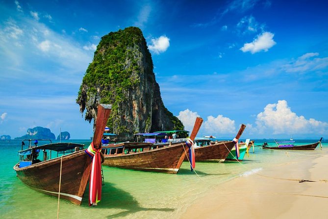 Longtail boat for island hopping in Thailand
