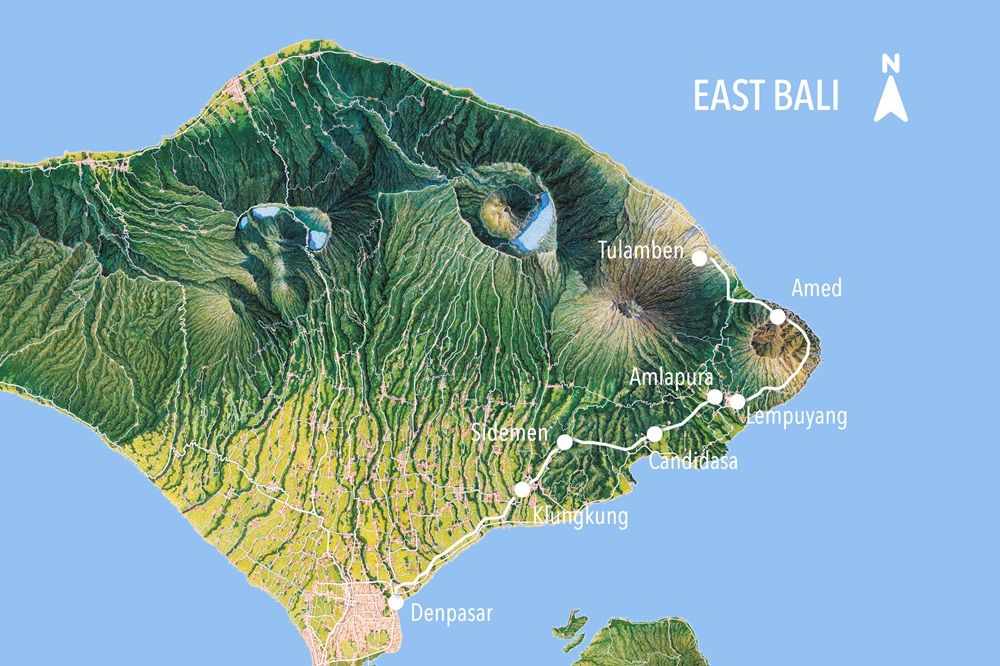 East Bali itinerary combining Tirta Gangga and nearby heritage attractions