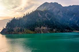 Crystal clear Kishanganga River flowing through Tulail Valley