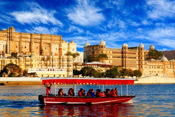 Sunset boat ride on Lake Pichola Udaipur