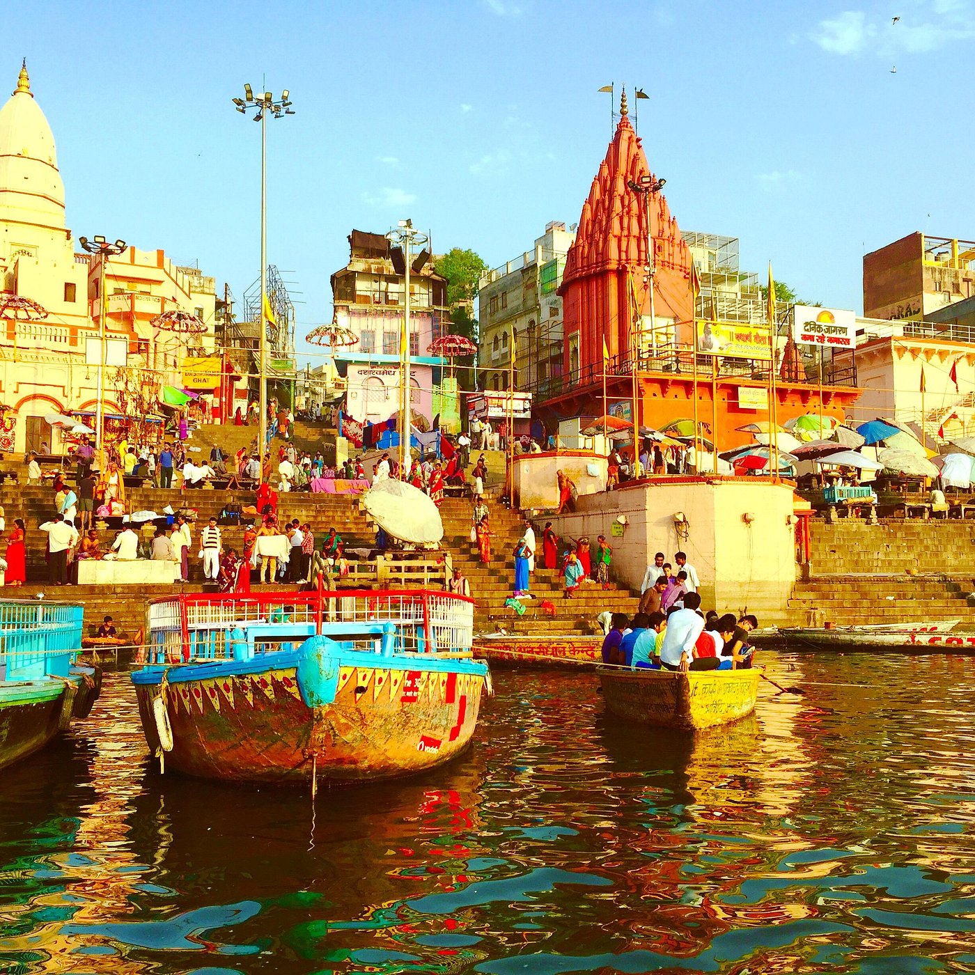 Sadhu (holy man) at Varanasi ghat