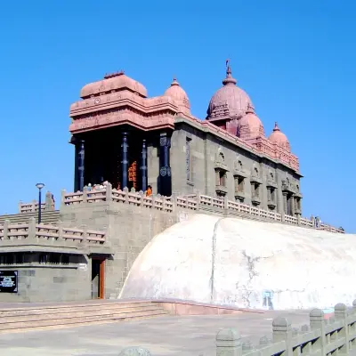 Architecture and design of Vivekananda Rock Memorial meditation hall