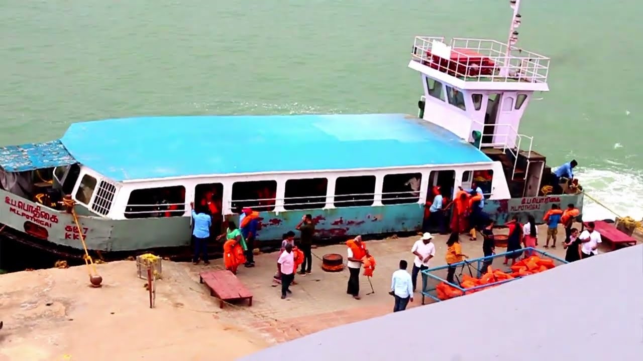 Ferry ride to Vivekananda Rock Memorial Kanyakumari