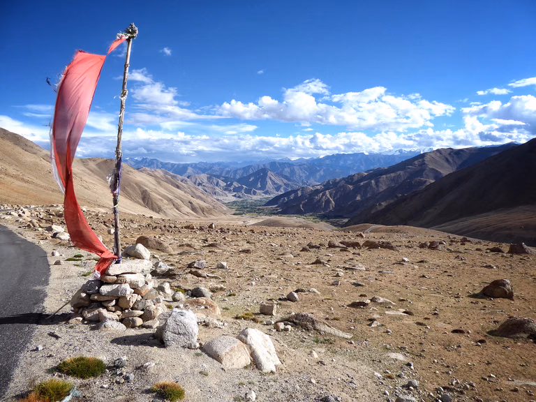 Nubra Valley from Wari La approach
