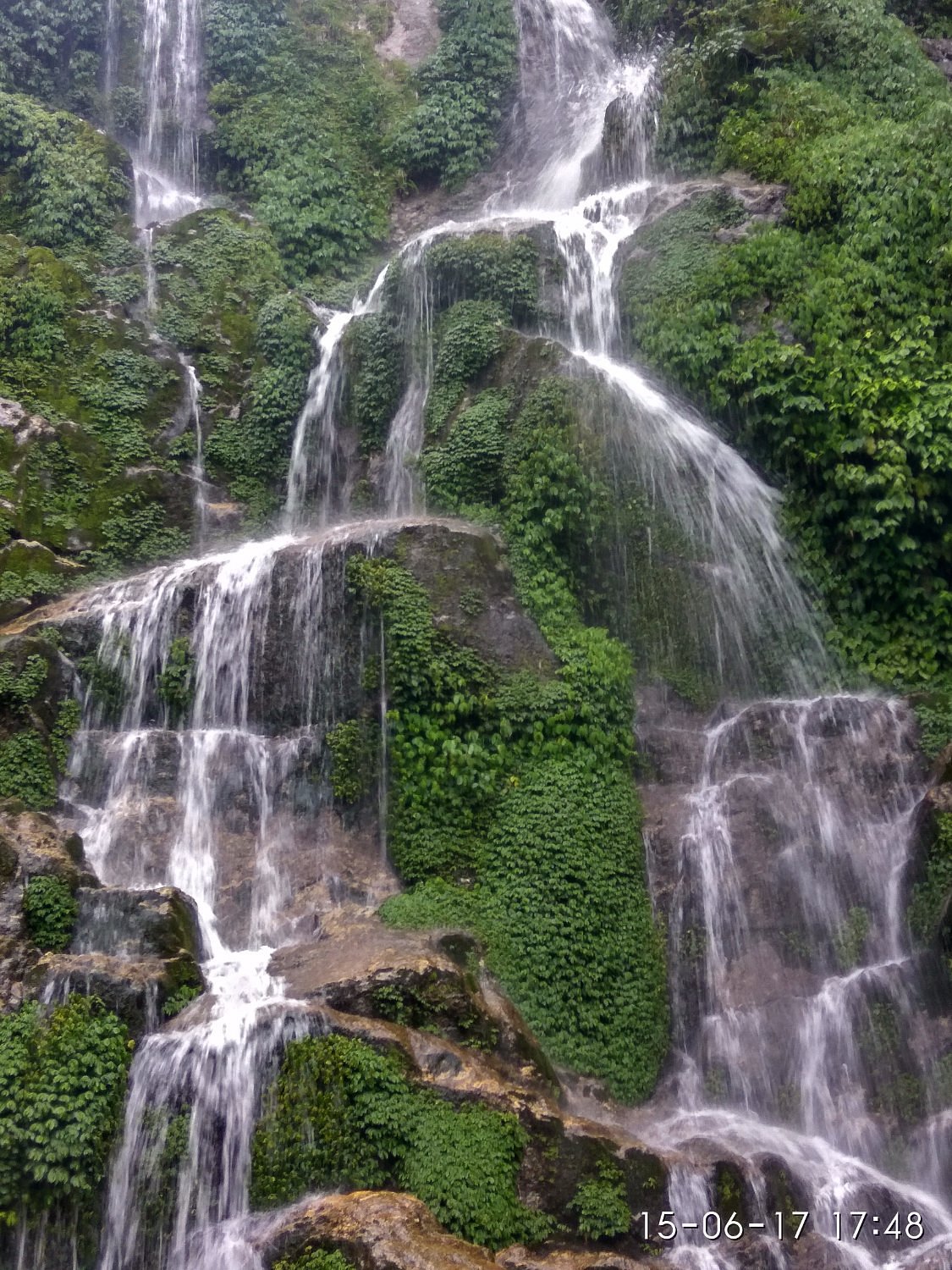 Ban Jhakri Falls and park area near Gangtok in Sikkim