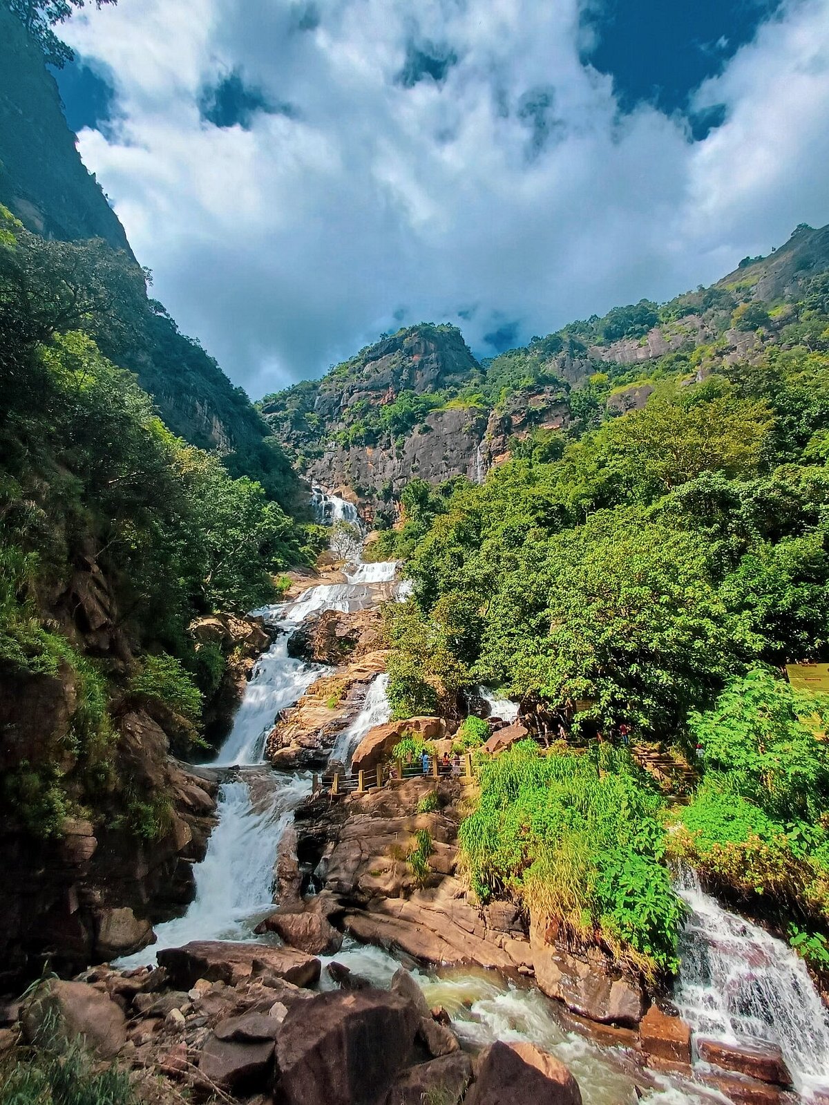 Ravana Falls near Ella Sri Lanka