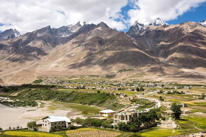 Zanskar Valley panoramic view with mountains