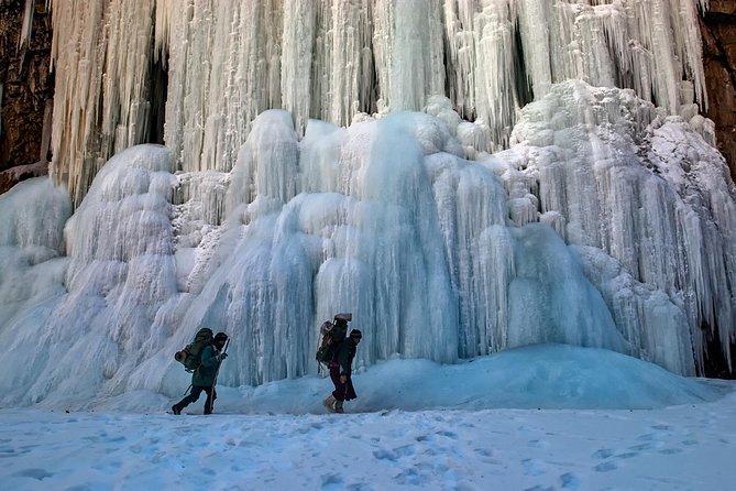 Zanskar River in winter