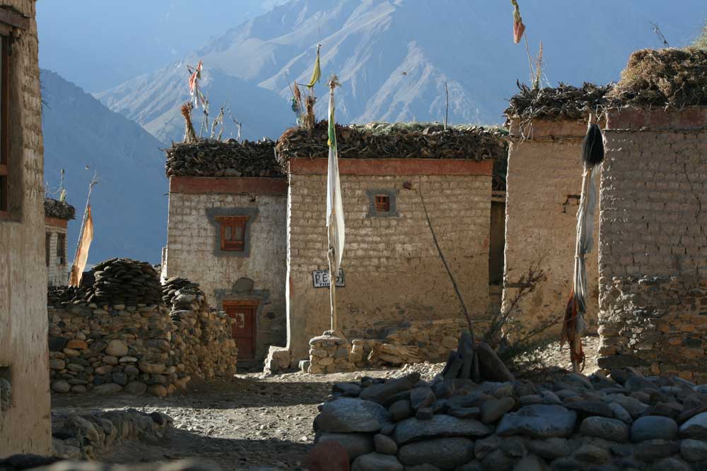 Traditional Zanskari village