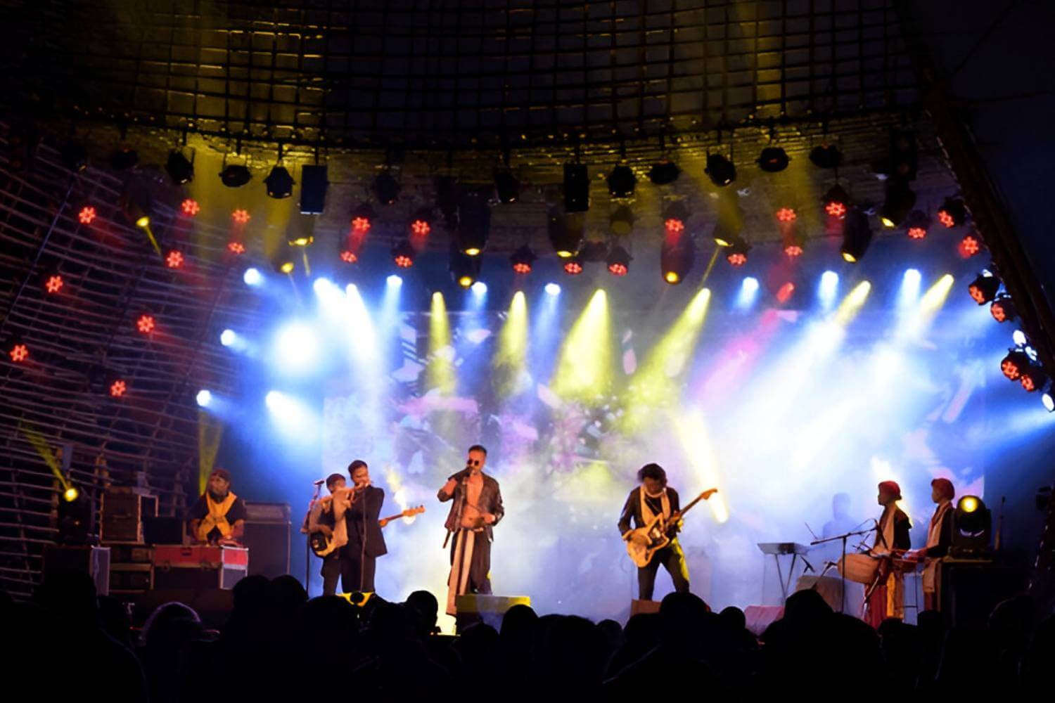 Live performance on main stage at Ziro Music Festival