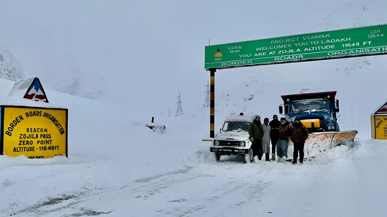 High-altitude safety planning for Zoji La crossing