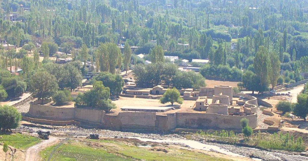 Zorawar Fort Leh overlooking the town